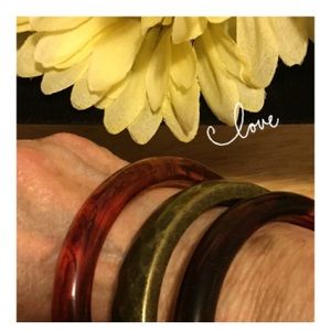 👻Fade to Dusk Sm/Med Bangle Bracelet Set